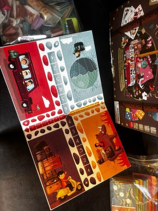 Juego de mesa Cofre multijuegos Touroperator Janod