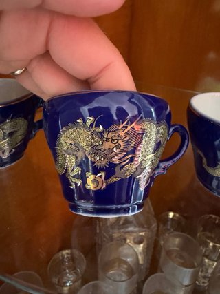 Taza de té japonesa vintage Kaneko China