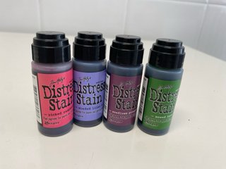 Tintas Distress Stain Jim Holtz (4 unidades)