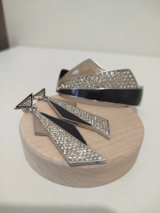 Conjunto Bimba y Lola: Pulsera y Pendientes