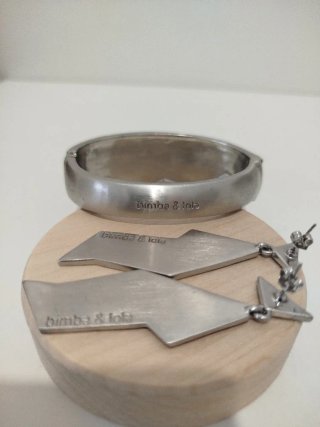 Conjunto Bimba y Lola: Pulsera y Pendientes