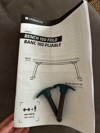 Banco de musculación Corength Decathlon