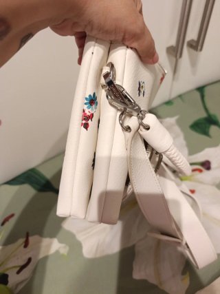 Bolso Desigual Blanco Flores