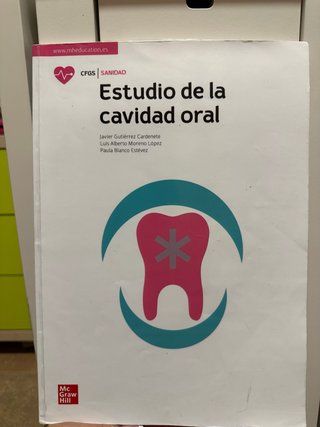 Libro Estudio de la cavidad oral