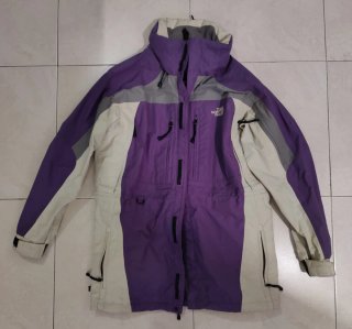 Chaqueta The North Face Morado/Beige