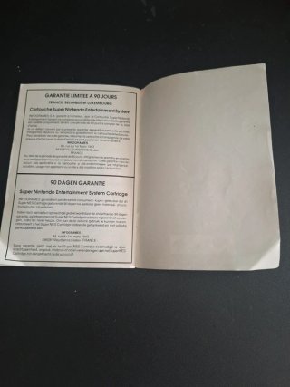 Manuale SNES Astérix