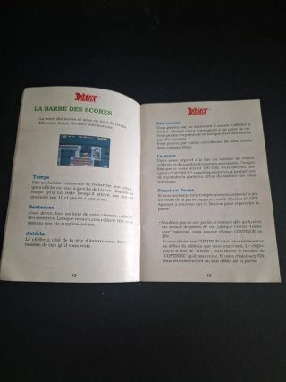 Manuale SNES Astérix