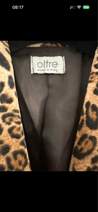 Blazer Oltre donna velluto maculato