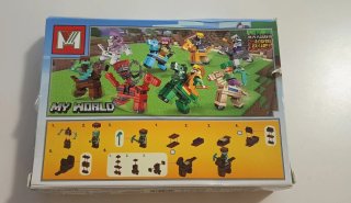 Juguetes figuras Minecraft