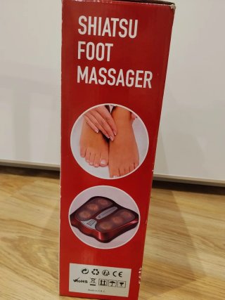 Masajeador de pies Shiatsu Club Natura Rojo