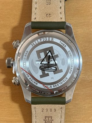 Reloj Tommy Hilfiger TH 85 Cronógrafo Verde