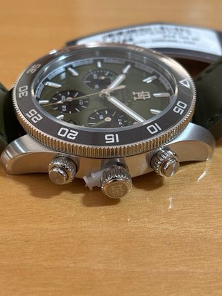 Reloj Tommy Hilfiger TH 85 Cronógrafo Verde