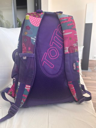 Mochila Totto Acuareles Morada