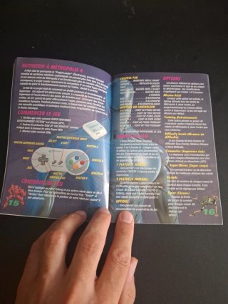 Manuale Rise of the Robots SNES