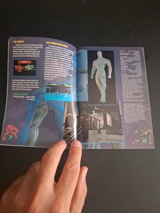 Manuale Rise of the Robots SNES