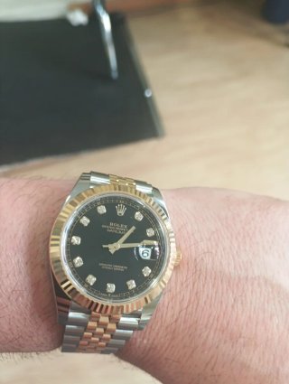 Rolex Datejust 126333 Acero y Oro Negro