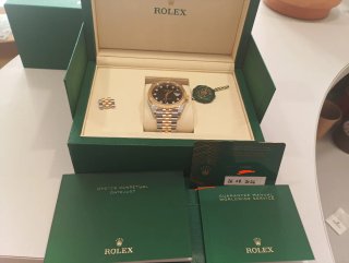 Rolex Datejust 126333 Acero y Oro Negro
