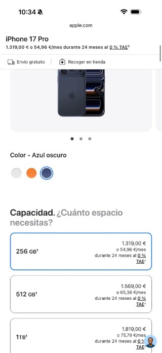 IPHONE 17 PRO 256GB//NUEVO!! //GARANZIA!! CAMBIO!