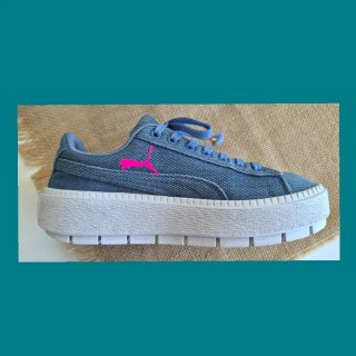 Zapatillas Puma Denim Plataforma Talla 37