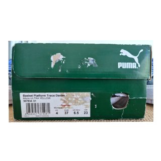 Zapatillas Puma Denim Plataforma Talla 37