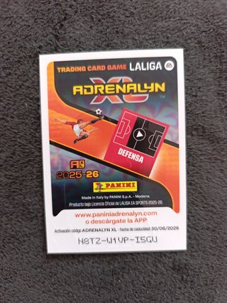 Cromo Panini Adrenalyn 2025-2026 Carvajal