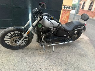 Moto Leonart Daytona Cruiser Negra/Plata