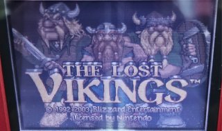 The Lost Vikings GBA Cartucho