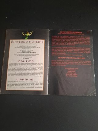 Manuale Killer Instinct SNES PAL