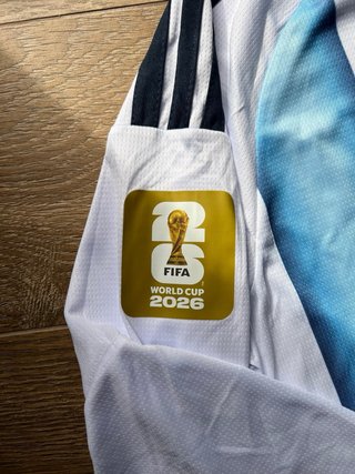 Camiseta Argentina Messi 10 Manga Larga