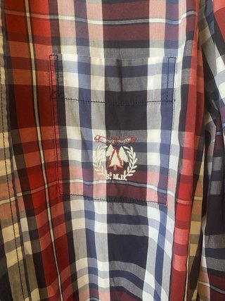 Camisa cuadros Massimo Dutti
