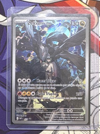 Carta Pokémon Zekrom de N 130 PS