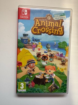 Nintendo Switch Lite + Animal Crossing+ funda.