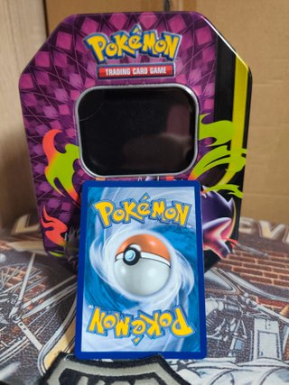 Lata Pokémon Mega Gengar + Promo ESP