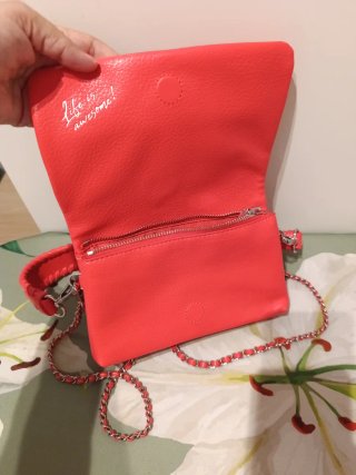 Bolso Desigual coral