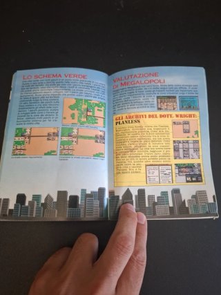 Manuale SimCity SNES