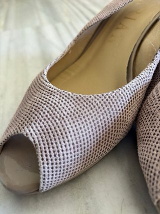 Zapatos de salón beige