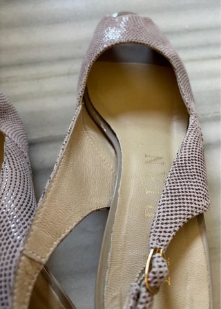 Zapatos de salón beige