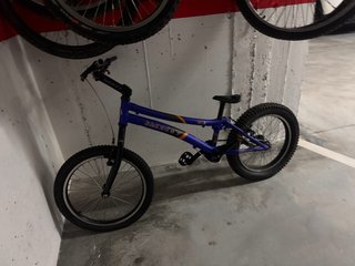 Bicicleta Trial Monty Azul Eléctrico
