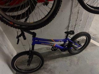 Bicicleta Trial Monty Azul Eléctrico