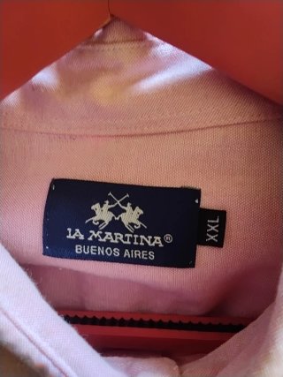 Camisa La Martina XXL Rosa