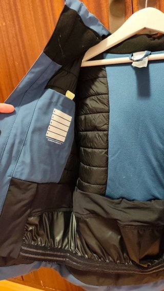 Anorak Esquí Niño Wedze (Decathlon) Azul petróleo