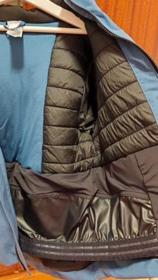 Anorak Esquí Niño Wedze (Decathlon) Azul petróleo