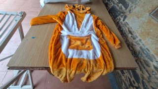 Disfraz/Pijama Animal Naranja Talla Única