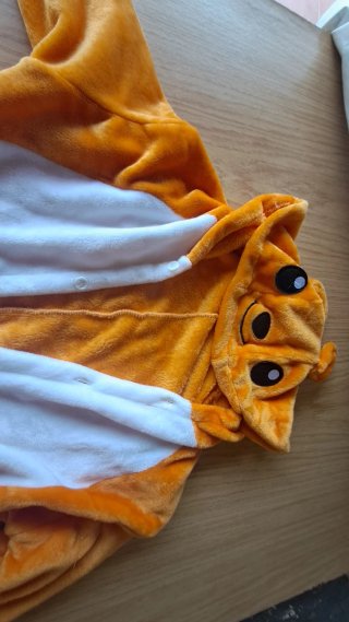 Disfraz/Pijama Animal Naranja Talla Única
