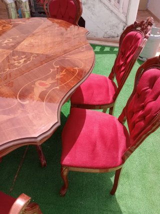 Mesa de comedor con 6 sillas