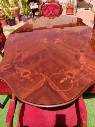 Mesa de comedor con 6 sillas