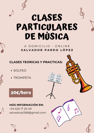 Clases particulares de música