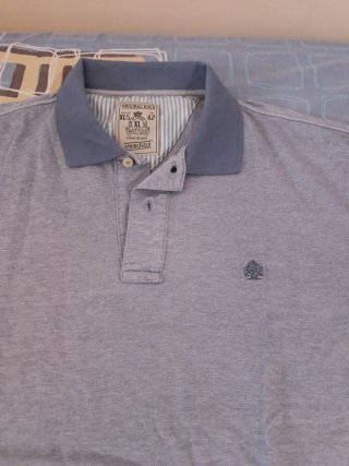 Polo Springfield Azul Grisáceo Talla XL