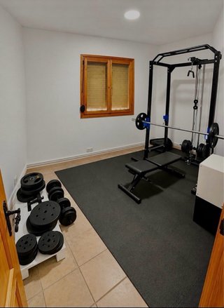 Equipo de gimnasio completo