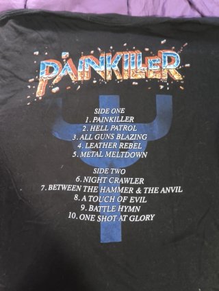 Judas priest. 3 camisetas oficiales.